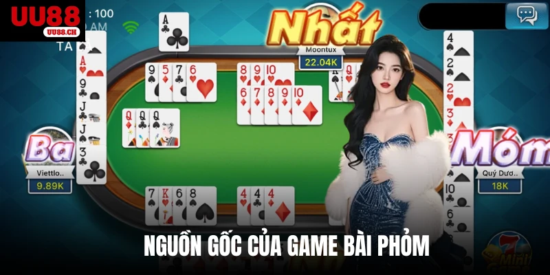 Nguồn gốc của game bài Phỏm
