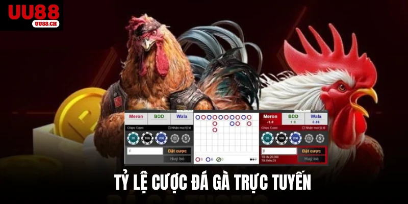 Tỷ lệ cược đá gà trực tuyến